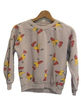 Bobo Choses Mr. O'Clock All Over Sweatshirt | Size 10/11